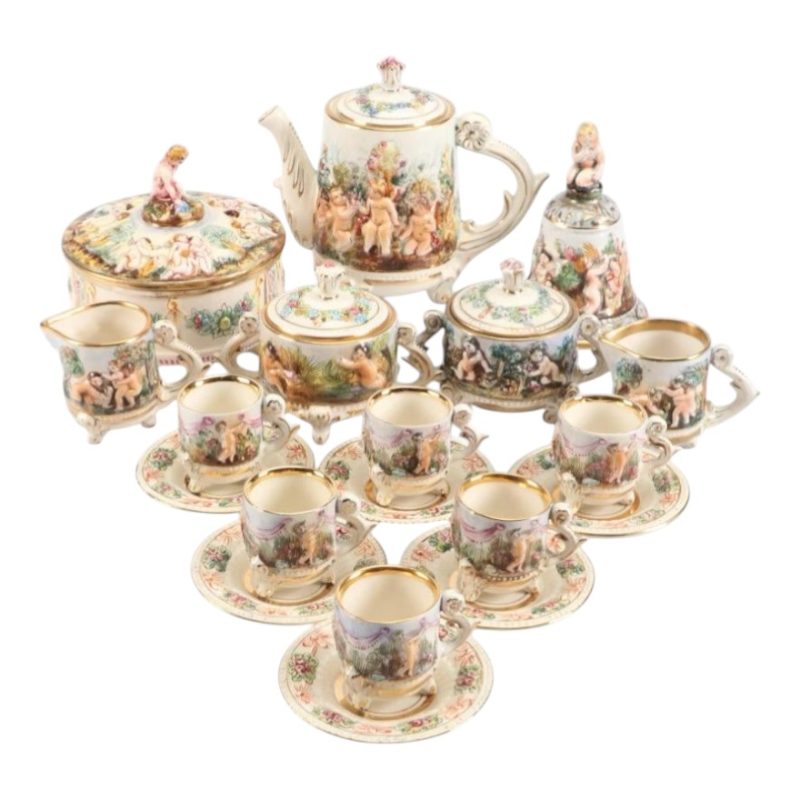 Capodimonte Kahve Takımı