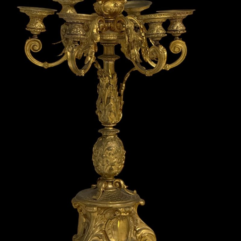 Bronz Şamdam Müzayede