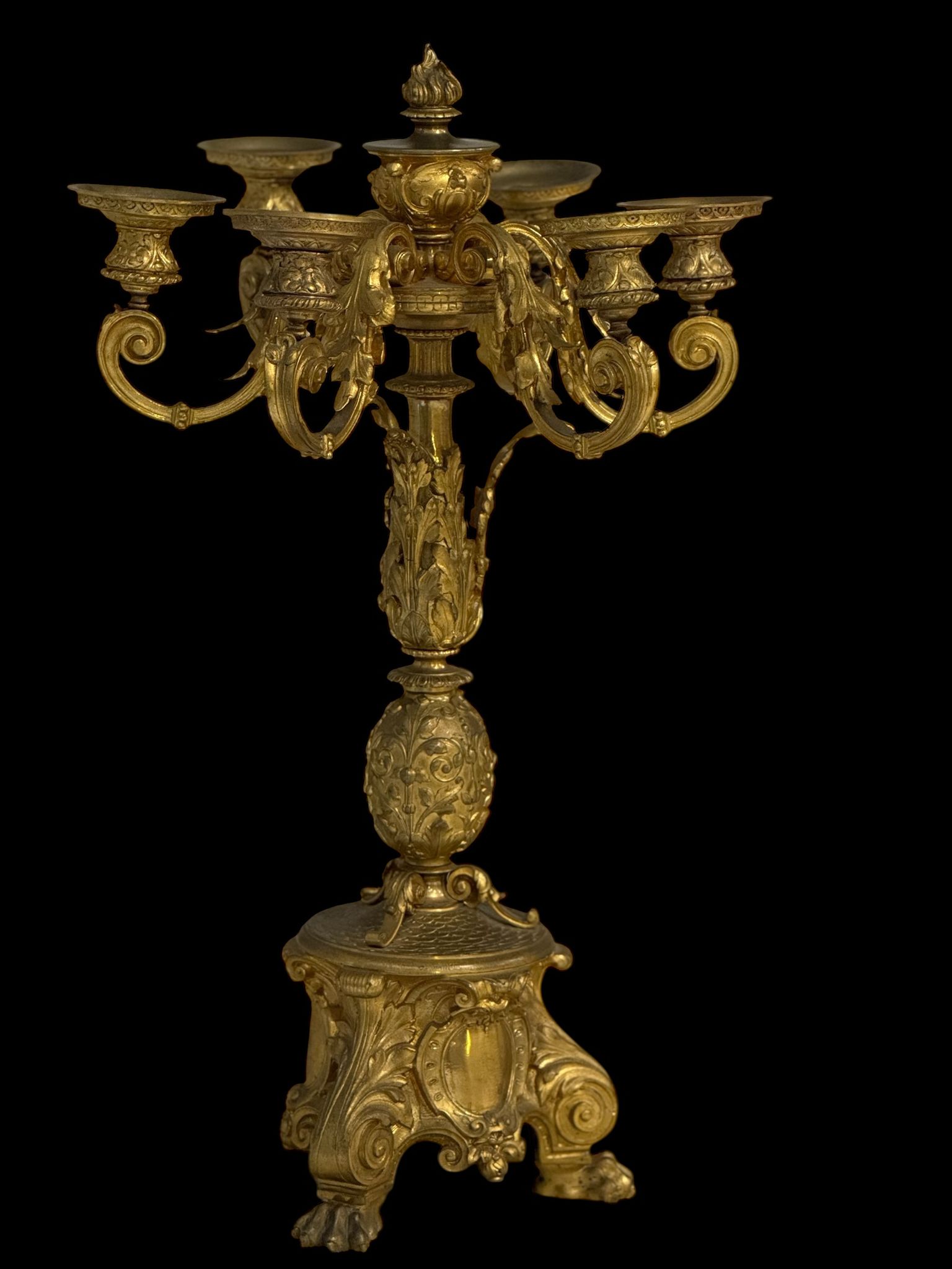 Bronz Şamdam Müzayede